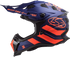 LS2 MX700 Subverter Evo Cargo Helmet - Blue/Orange Fluo Matt