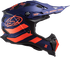 LS2 MX700 Subverter Evo Cargo Helmet - Blue/Orange Fluo Matt