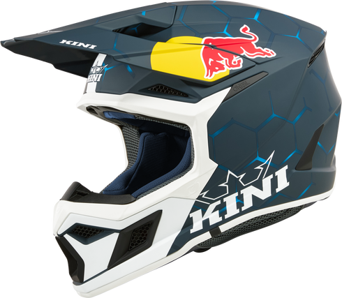 O'Neal 2027 Youth Kini Red Bull MX3 1.0 Helmet - Blue/White