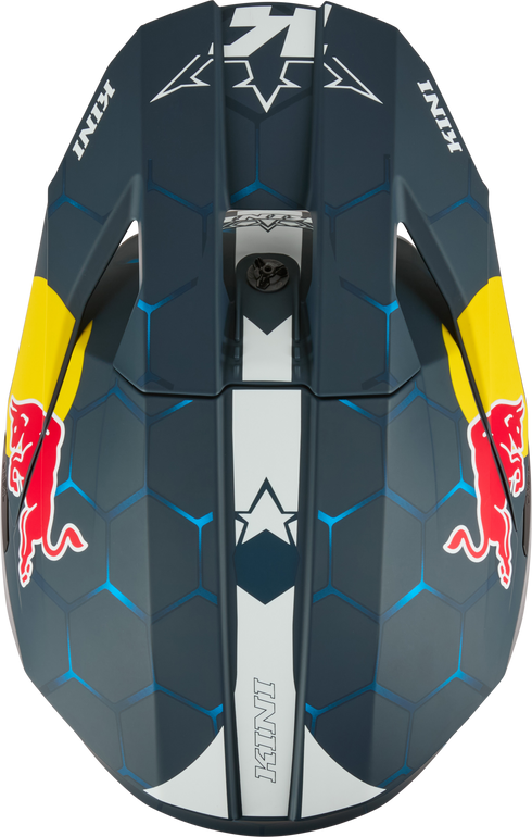 O'Neal 2027 Kini Red Bull MX3 1.0 Helmet - Blue/White