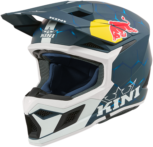 O'Neal 2027 Youth Kini Red Bull MX3 1.0 Helmet - Blue/White