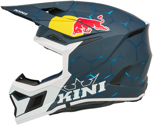 O'Neal 2027 Youth Kini Red Bull MX3 1.0 Helmet - Blue/White