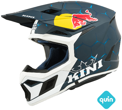 O'Neal 2027 Youth Kini Red Bull MX3 1.0 Helmet - Blue/White