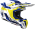 Airoh Twist 3 Dynasty Helmet - Blue/Yellow Gloss — Motorcycle Helmets (image 2 of 2)