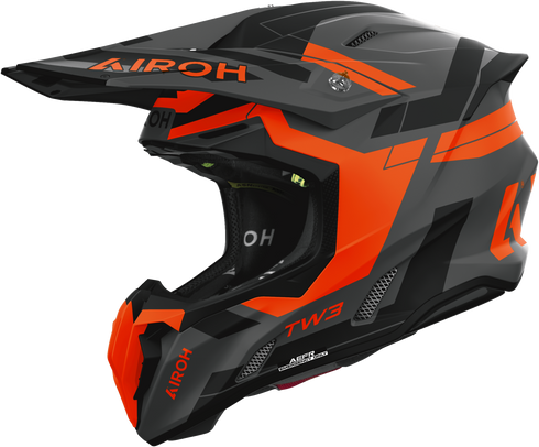 Airoh Twist 3 Dynasty Helmet - Orange Matt — Motorcycle Helmets (image 1 of 2)