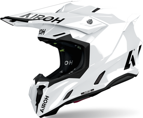 Airoh Twist 3 Color Helmet - White Gloss — Motorcycle Helmets (image 1 of 3)