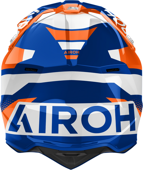 Airoh 2027 Wraaap Vision Helmet - Orange/Blue Gloss