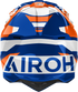 Airoh 2027 Wraaap Vision Helmet - Orange/Blue Gloss