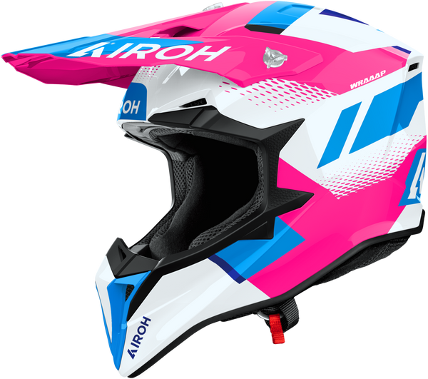 Airoh 2027 Wraaap Vision Helmet - Pink Gloss — Motorcycle Helmets (image 1 of 2)