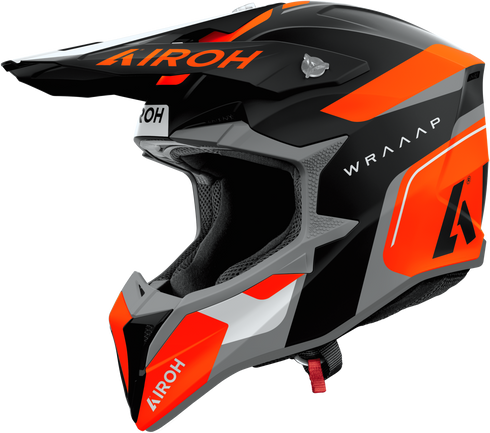 Airoh 2027 Wraaap Conquer Helmet - Orange Matt
