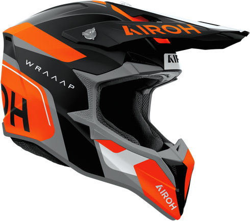 Airoh 2027 Wraaap Conquer Helmet - Orange Matt