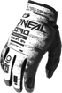 O'Neal 2024 Mayhem Scarz Gloves - Black/White — Motorcycle Gear (image 1 of 3)
