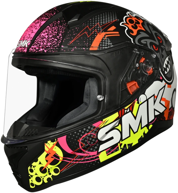SMK Youth Bionic Chimpz Helmet - MA267 — Motorcycle Helmets (image 1 of 3)