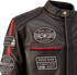 Nexo Ladies Cafe Racer V2 Leather Jacket - Dark Brown