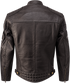 Nexo Cafe Racer V2 Leather Jacket - Dark Brown