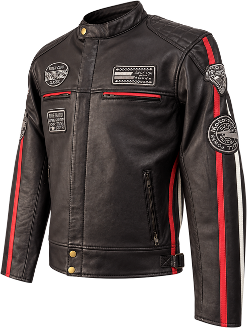 Nexo Cafe Racer V2 Leather Jacket - Dark Brown