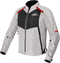 LS2 Mens Breeze Jacket - Grey/Black/Red — Motorcycle Gear (image 1 of 2)