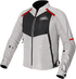 LS2 Mens Breeze Jacket - Grey/Black/Red — Motorcycle Gear (image 1 of 2)