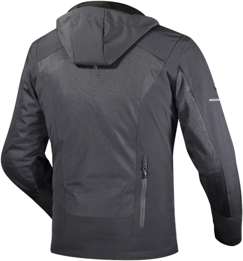 LS2 Mens Bolton Air Jacket - Black — Motorcycle Gear (image 2 of 2)