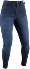Oxford Ladies Super Jegging 3.0 Reinforced Stretch Denim Jeans - Indigo Blue (Regular) — Motorcycle Gear (image 1 of 13)
