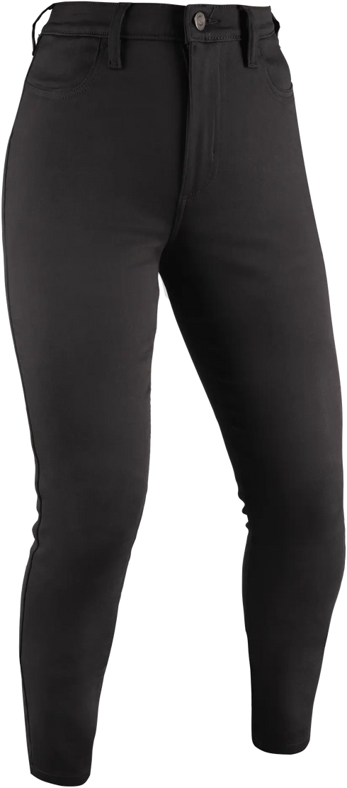 Oxford Ladies Super Jegging 3.0 Reinforced Stretch Denim Jeans - Black (Regular) — Motorcycle Gear (image 1 of 13)