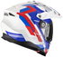 Scorpion ADF-9000 Air Patrol Helmet - White/Blue/Red