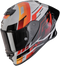 Scorpion EXO-R1 Evo II Air Adrenaline Helmet - Grey/Red/Orange