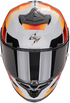 Scorpion EXO-R1 Evo II Air Adrenaline Helmet - Grey/Red/Orange