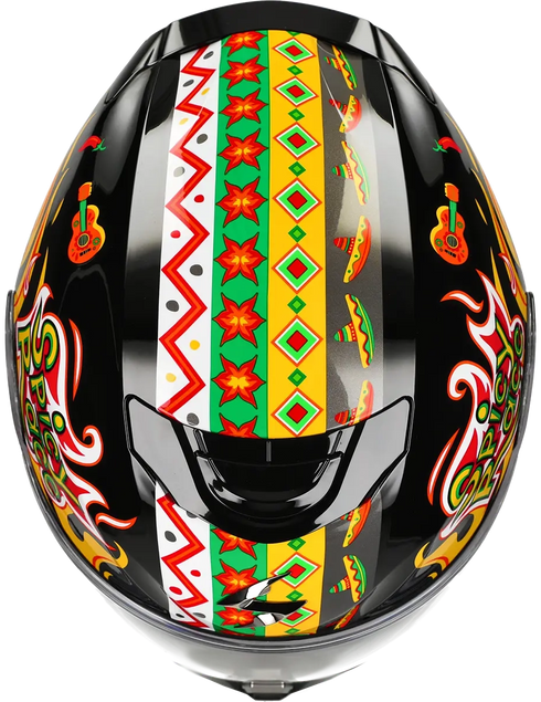 Scorpion Youth EXO-JNR Air Yucatan Helmet - Black/Yellow/Red — Motorcycle Helmets (image 8 of 9)