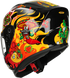 Scorpion Youth EXO-JNR Air Yucatan Helmet - Black/Yellow/Red — Motorcycle Helmets (image 2 of 9)