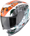 Scorpion Youth EXO-JNR Air The4elements Helmet - White/Blue/Orange