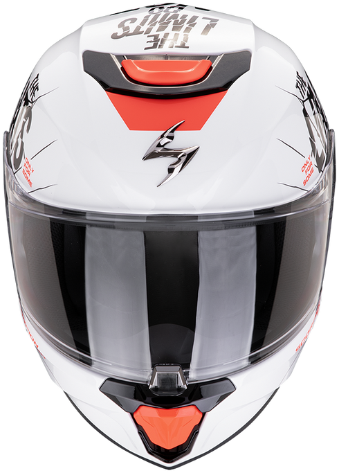 Scorpion Youth EXO-JNR Air Boum Helmet - White/Black