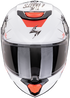 Scorpion Youth EXO-JNR Air Boum Helmet - White/Black