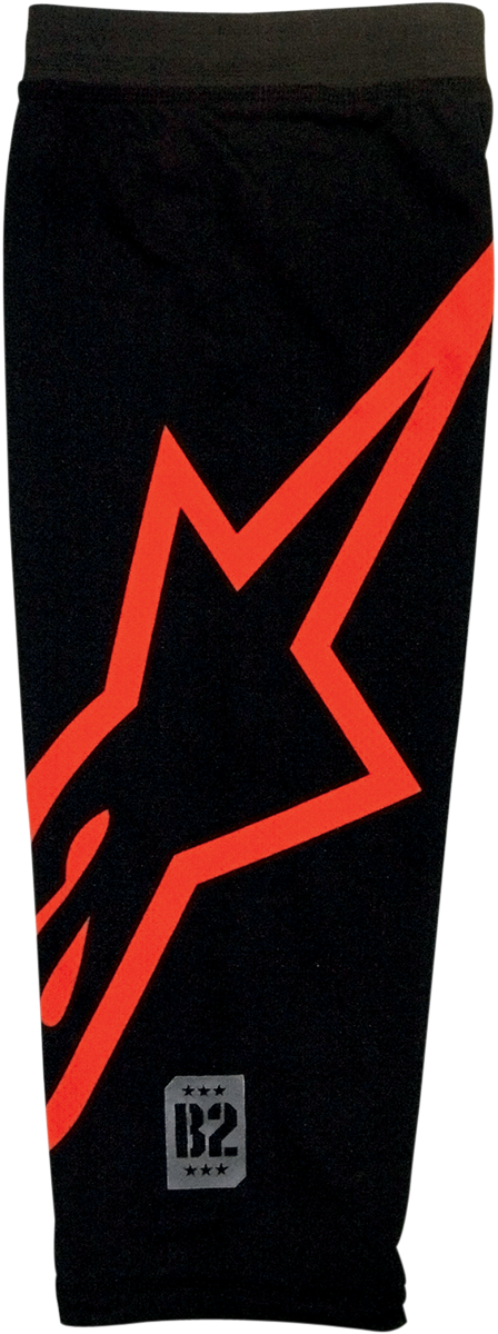 Alpinestars B2 Carbon Knee Brace Replacement Sleeve - Black/Red