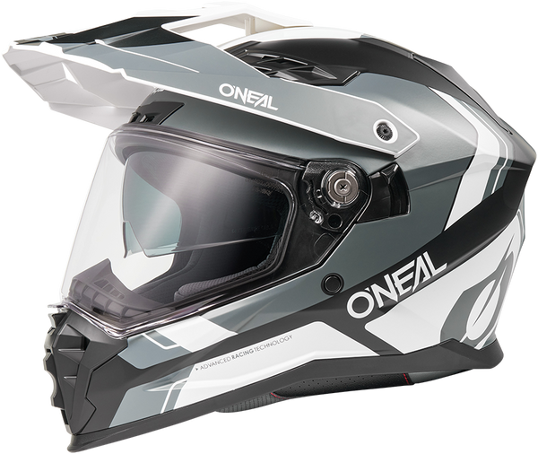 O'Neal 2026 D-SRS Nomad Helmet - Black/White/Gray — Motorcycle Helmets (image 1 of 8)
