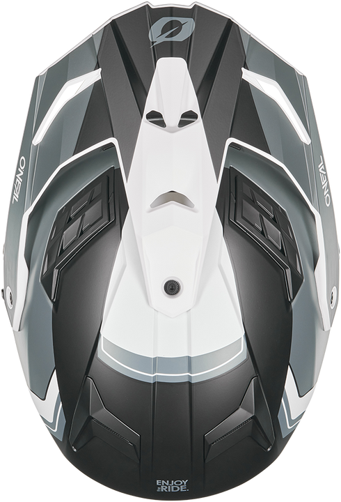 O'Neal 2026 D-SRS Nomad Helmet - Black/White/Gray