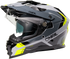O'Neal 2026 D-SRS Nomad Helmet - Black/Grey/Neon Yellow