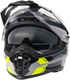 O'Neal 2026 D-SRS Nomad Helmet - Black/Grey/Neon Yellow
