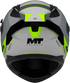 MT Helmets Braker SV Inception Helmet - C2 Gloss (Grey/Yellow)