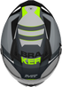 MT Helmets Braker SV Inception Helmet - C2 Gloss (Grey/Yellow)
