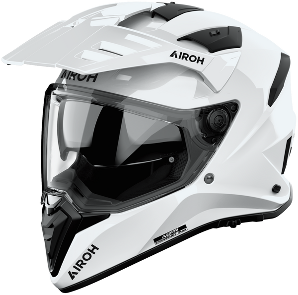 Airoh 2026 Bandit Color Helmet - White Gloss — Motorcycle Helmets (image 1 of 2)