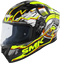 SMK Stellar Turbo Helmet - GL246 Black/Hi-Viz Yellow
