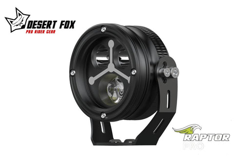 Desert Fox Raptor Pro RP2 Precision Motorcycle LED Spot Light Kit