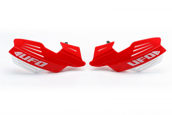 UFO Motocross Vulcan Handguards Red