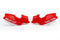 UFO Motocross Vulcan Handguards Red
