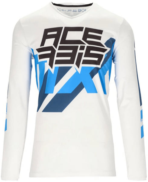 Acerbis X-Flex Three Jersey - White/Blue