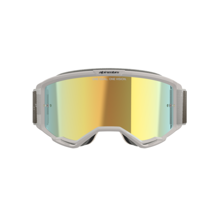 Alpinestars Vision 5 Hollow Goggles (Gold Mirror Lens) - Wind