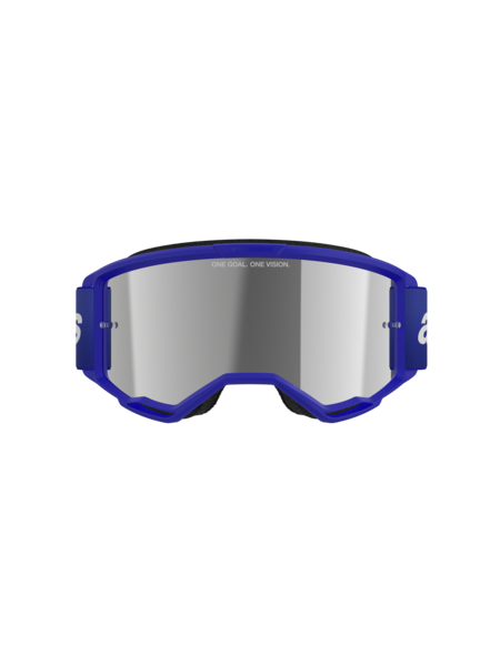 Alpinestars Vision 3 Wordmark Goggles Blue Mirror Silver