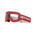 Alpinestars Vision 3 Wordmark Goggles (Clear Lens) - Red