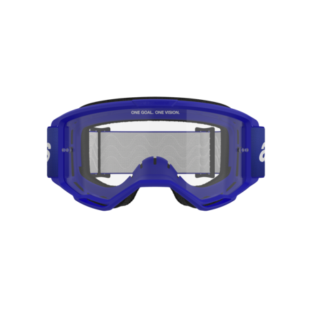 Alpinestars Vision 3 Wordmark Goggles (Clear Lens) - Blue